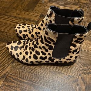 Tory Burch Leopard Booties